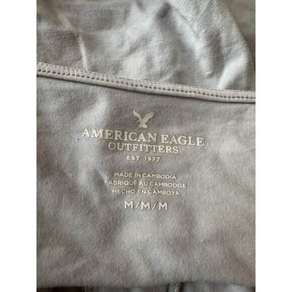 American Eagle Beige Corset Tank Top Size Medium - Picture 5 of 5